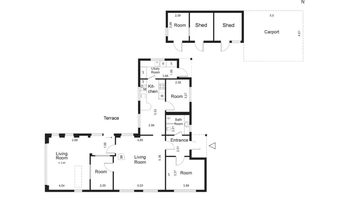 5-room house / townhouse in Jægerspris image 6
