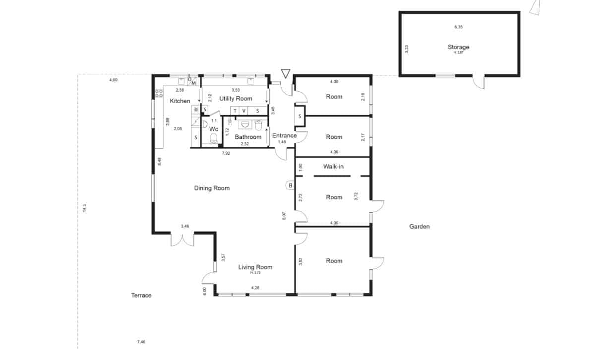 5-room house / townhouse in Holte image 6